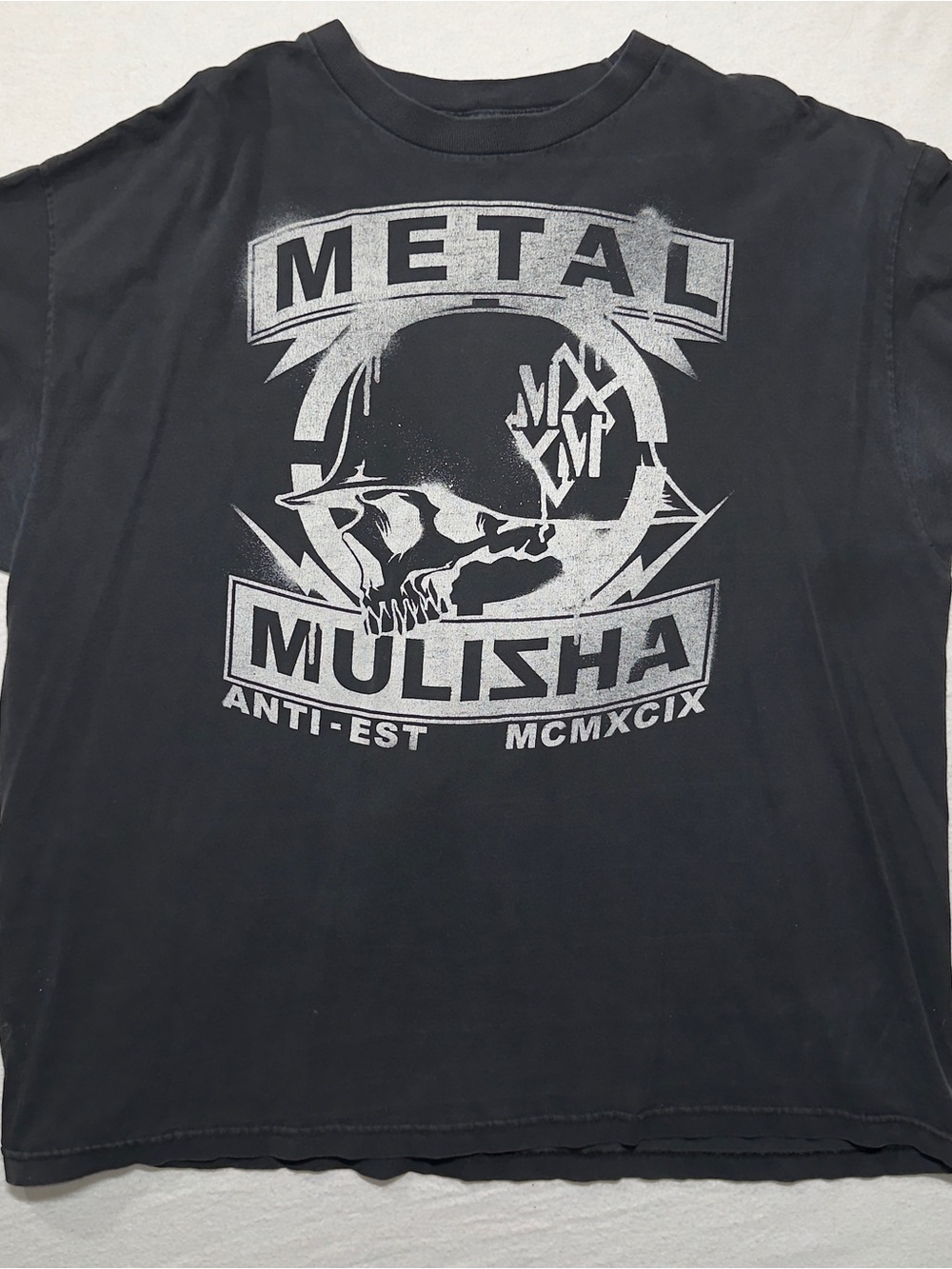 Vintage 2000s y2k Metal Mulisha Men’s Black Graphic Tee